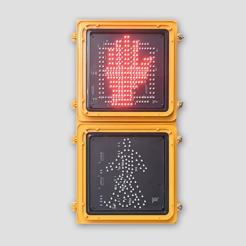 300mm Dynamic Pedestrian Crossing Traffic Lights with Countdown Timer