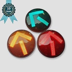  10 Year Warranty Red Yellow Green Arrow LED Traffic Signal Light Manufacturer