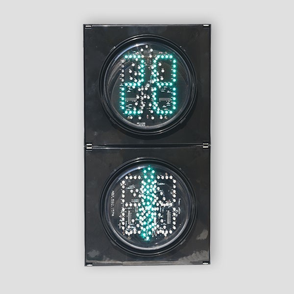 Supply Led Pedestrian Traffic Signal With Countdown Timer