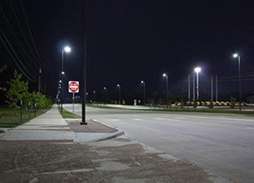 illuminated traffic sign