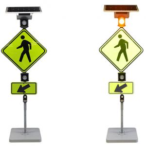 Flashing Pedestrian Crossing System 