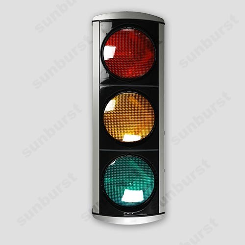 3*200mm Aluminum Arrow Traffic Light