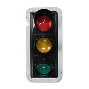 3*200mm Traffic light with backboard