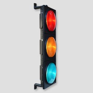 D300mm Newest PC Housing 3 Aspects Traffic Signals