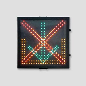 600x600 mm Red Cross Green Arrow Driveway Indicator Signal Light