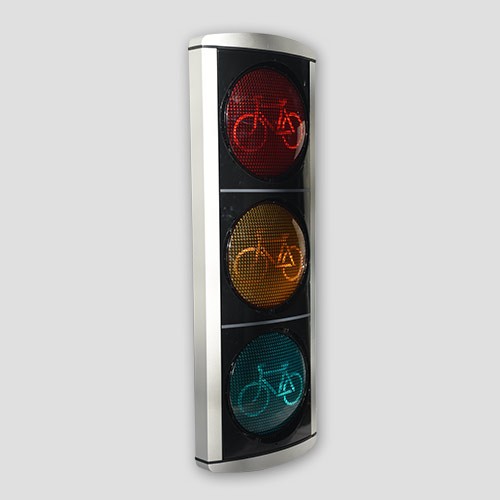 8” Aluminum Bicycle Traffic Signal Head