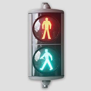EN12368 CE Certified Aluminum Pedestrian Traffic Signals