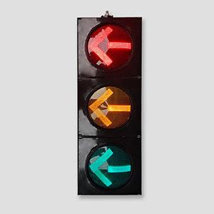 CE Certified  200mm High Flux Arrow Traffic Signals