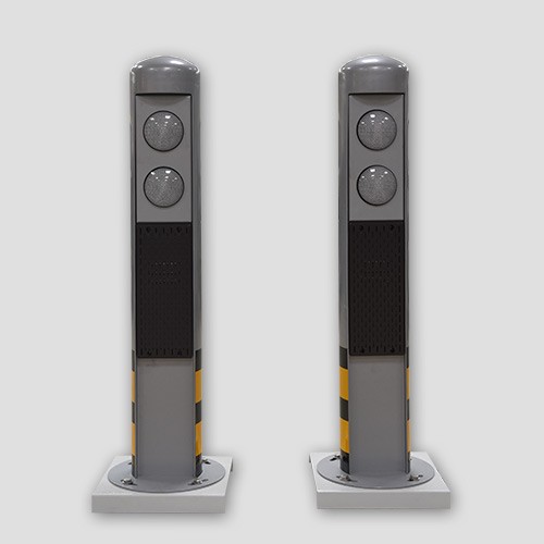 Audible Pedestrian Bollards System