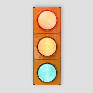 High quality 200 mm RYG Full Ball led traffic signal lights