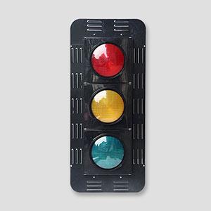  200mm Hi-Power 2 Aspects Back Board Led Traffic Aspect