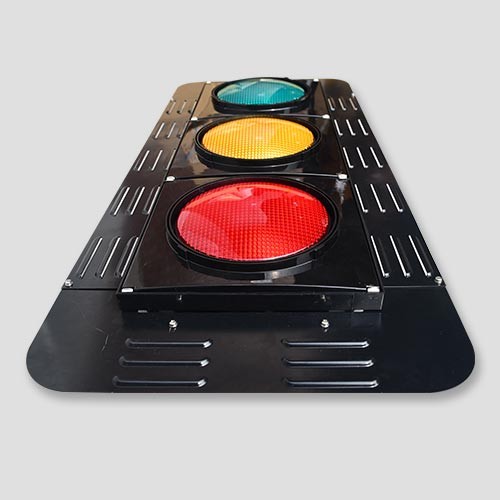  200mm Hi-Power 2 Aspects Back Board Led Traffic Aspect