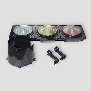 IP65 300mm Arrow Traffic Light Polycarbonate Housing For Road Safety