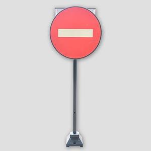 Solar LED Intelligent Internally Illuminated Road Traffic Sign