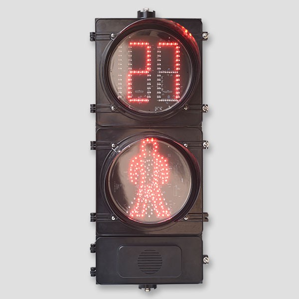 300mm Animated and Countdown Pedestrian Signal light