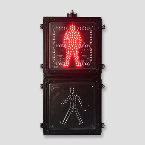 12*12  Pixel Look Pedestrian Traffic Light With Countdown Timer