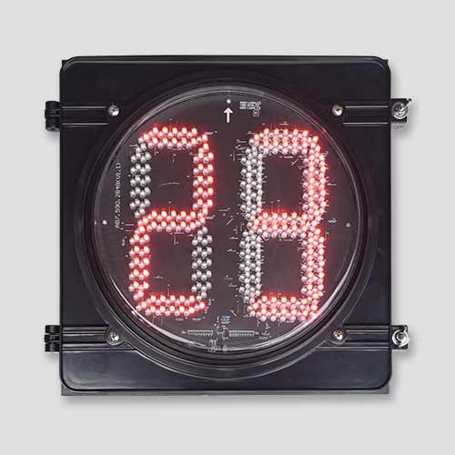 300mm Red Green 2 Digital Countdown Timer Traffic Signals