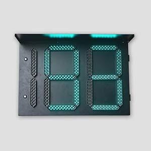 Three Digital Three Color Countdown Timer Traffic Light