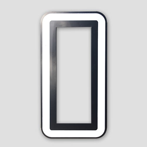 CE Certificated Aluminum Traffic Signals With Backplates