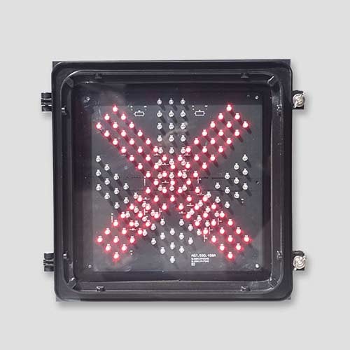 12*12 Inch Red cross Green Arrow Traffic Light