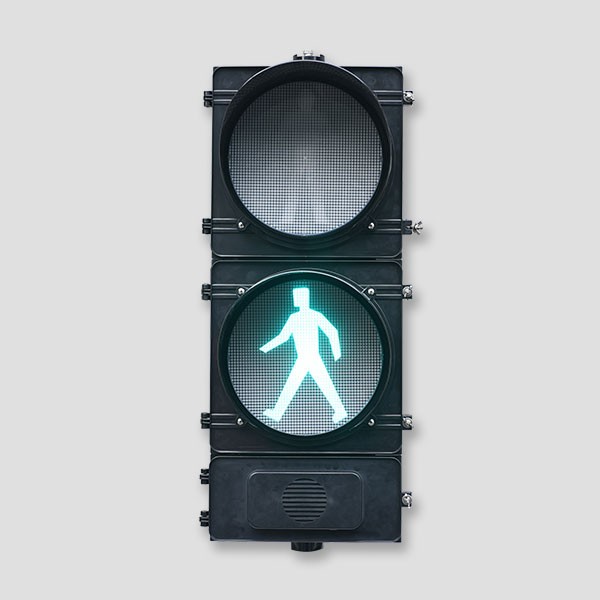 300mm Acoustic Pedetrian Signal Lights  - 副本