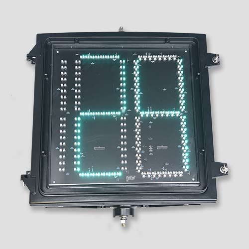 400mm Red Yellow Green Three Digital Countdown Timer Traffic Light - 副本